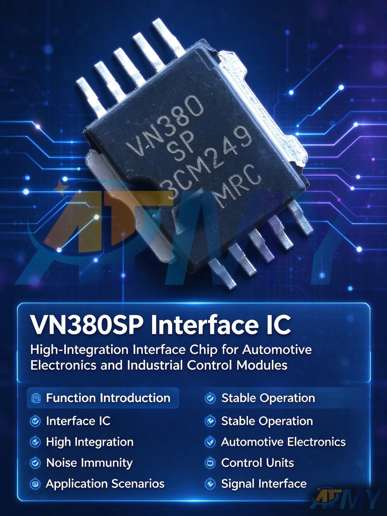 VN380SP VN575SP VN920SP VN820SP VN06SP HSOP10 Car Computer Chip