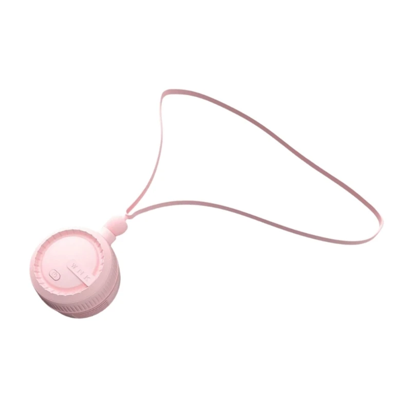 Портативный вентилятор Безлистный вентилятор Пластиковый легкий вентилятор с шейными ремнями Вентилятор для взрослых и детей