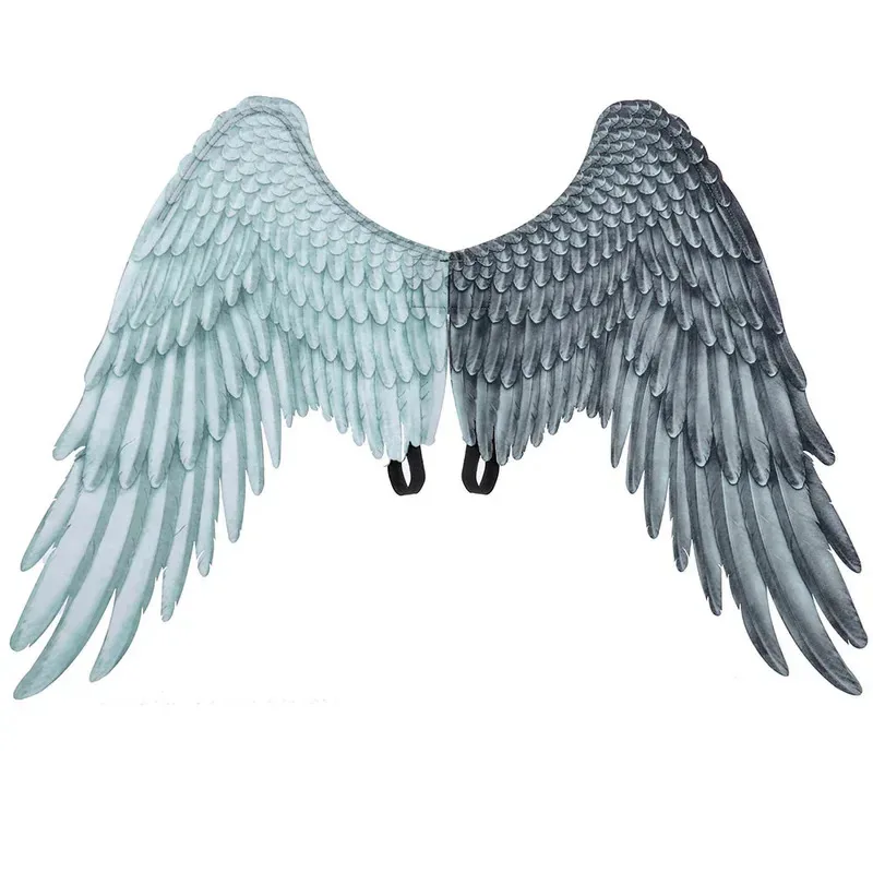 3D Big Wings Non-Woven Fabric Angel Devil Adult Christmas Carnival Theme Party Large Cosplay Performance Accessories Prop Gift