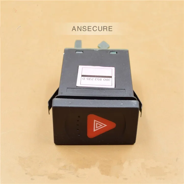 

Warning light Flasher switch HAZARD WARNING LAMP button emergency alarm SWITCH For VW Passat B5 3B0953235D