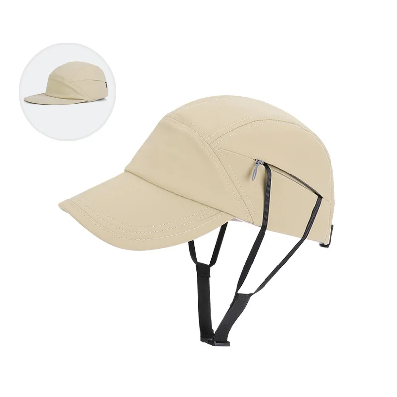 AliExpress NONE Outdoor Lightweight Adjustable Sun Protection Baseball Cap, Outdoor Cycling and Mountaineering Breathable Portable Sun Hat, Quick-Drying Breathable Foldable, Holiday Gift