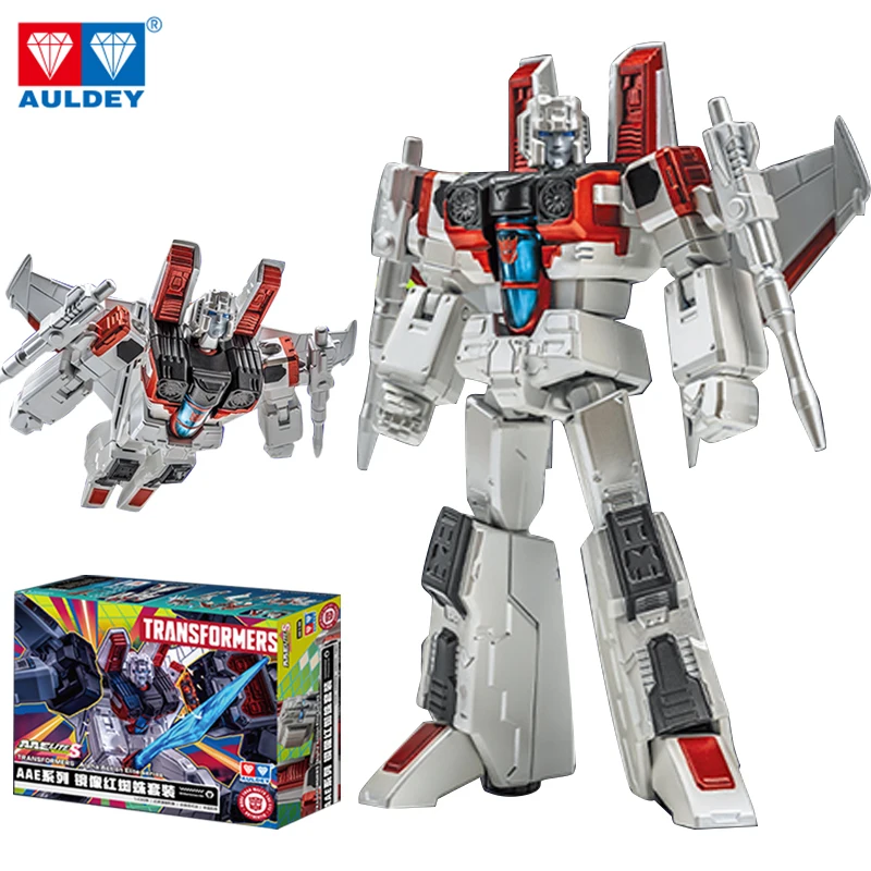 Transformers AULDEY X AAE Soundwave Ramjet Thrust Dirge Seeker Team Black Perceptor Actiefiguren Beweegbare Anime Model Speelgoed Geschenken