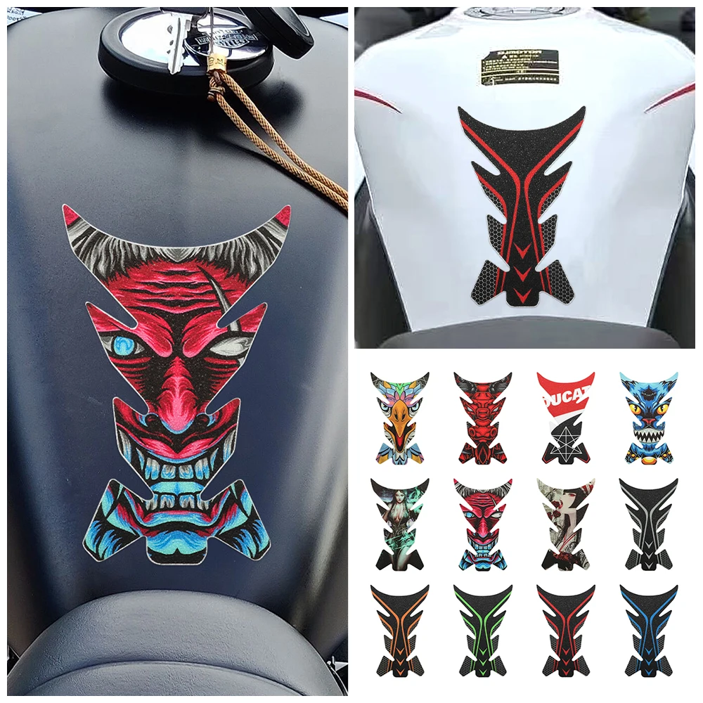 

Universal Motorcycle Tank Pad Frosted Protector Sticker Tankpad Case For Kawasaki ER6N ER6F Yamaha YZF R1 R6 Suzuki GSXR Bandit