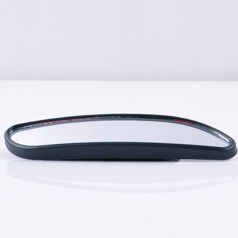 2PCS Rectangular Blind Spot Mirror, HD Glass Frameless Convex Rear View Mirror Wide Angle Stick On Lens for Car SUV