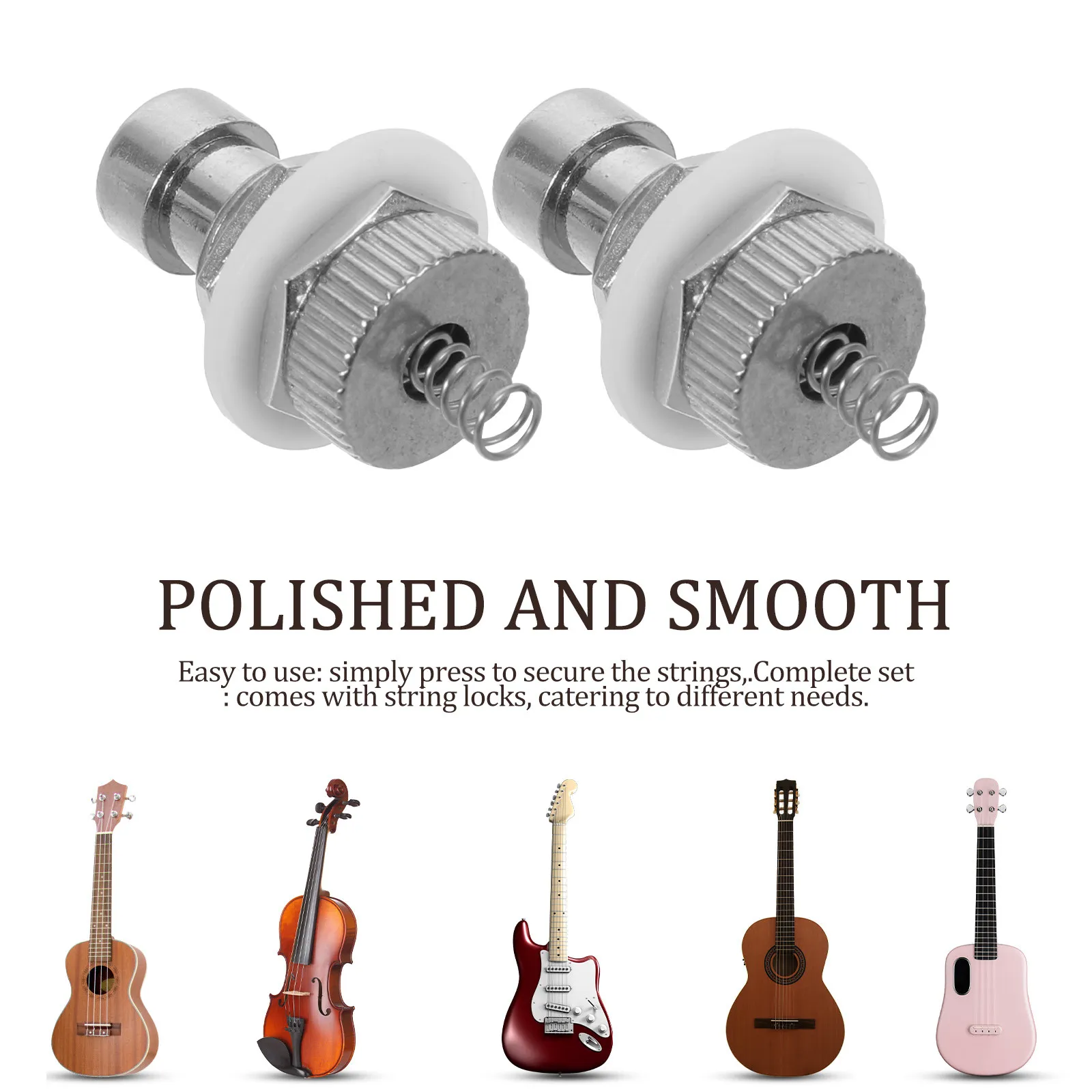 2Pcs Guitar Effect Pedal Footswitch Stable Anti Slip Latching Stomp Box Push Button High Durability Electric Guitar Pedal Switch
