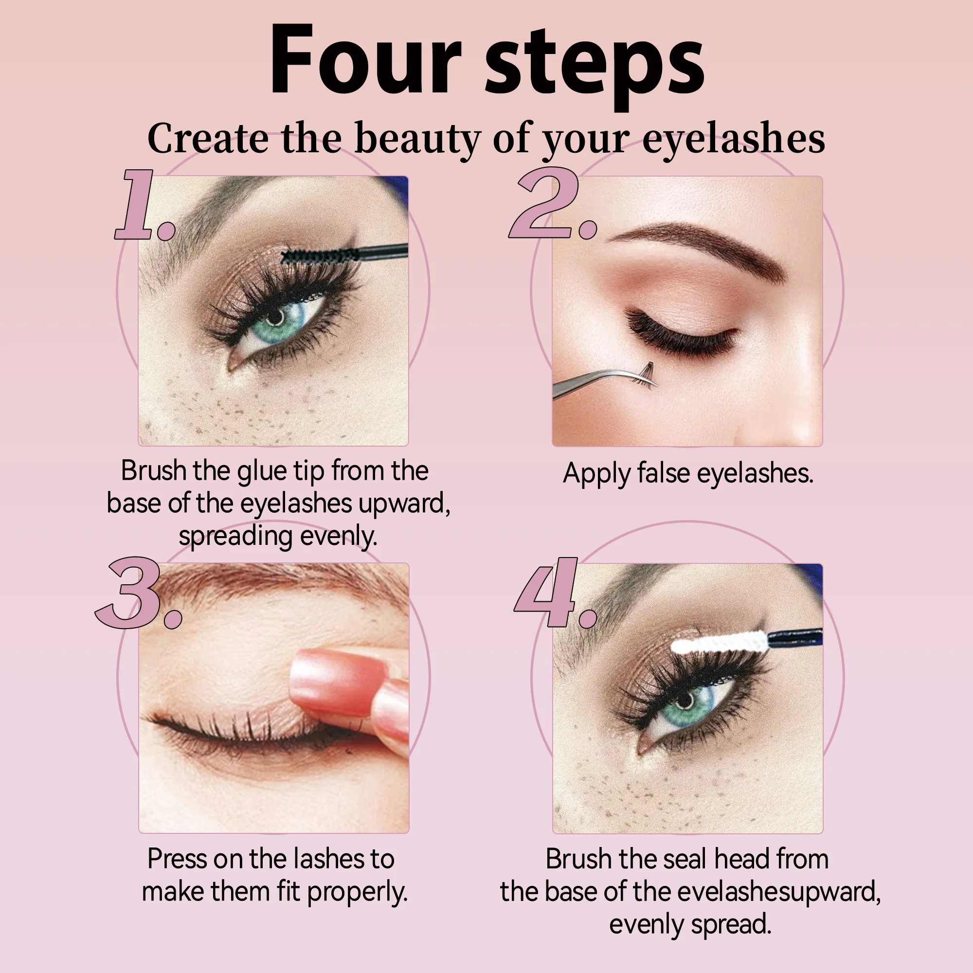 لتقوم بها بنفسك الرموش الصناعية عدة 240 قطعة مجموعات 8-14 مللي متر الفردية لاش رمش الغراء أدوات ماكياج وملحقاتها جلدة تمديد مجموعة #5