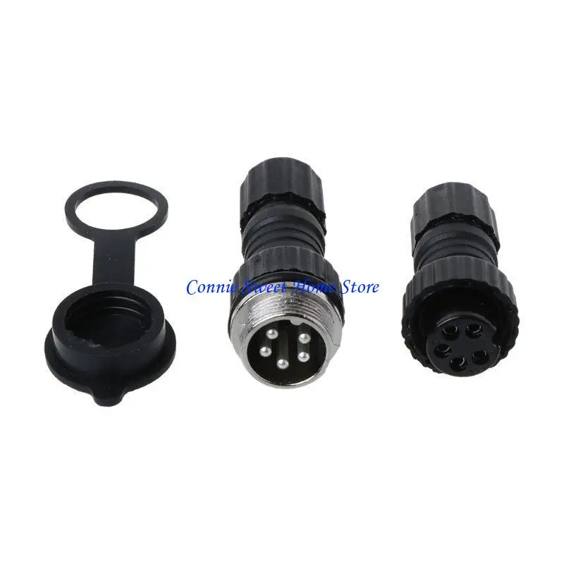 LXAF GX16 Waterproof Aviation Connector Plug Socket 2/3/4/5/6 Pin New
