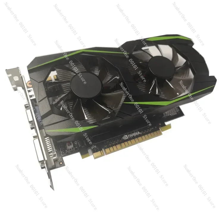 

GTX1050TI Graphic Card Independent Quick Heat Dissipation Multi-interface 2GB Air Flowing PC Video Cards for Office