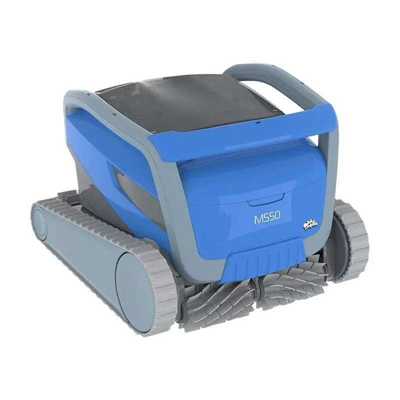 Dolphin M550 Fully Automatic Pool Bottom Cleaning Robot ABS Underwater Vacuum Cleaner Sewage Suction for Swimming Pool Cleaning