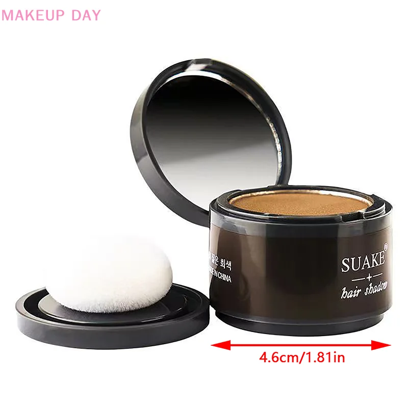 1 pc 4g Haar linie Puder sofort schwarz braun Wurzel vertuschen Haar Cover ag Farbe Reparatur füllen in Haars chatten Frauen Make-up-Tools