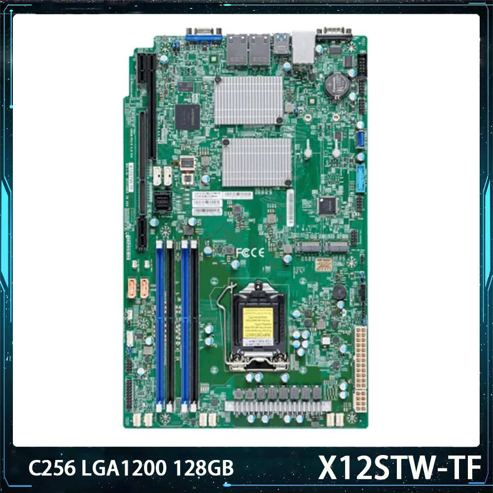 

X12STW-TF C256 LGA1200 128GB DDR4-3200MHz 2xM.2 Proprietary WIO For Supermicro Server Motherboard Works Perfectly Fast Ship