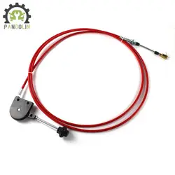 1pc Throttle Handle Clutch Control Cable Fits for Komatsu Hitachi CAT KOBELCO Daewoo Volvo Hyundai Kato Excavator Parts