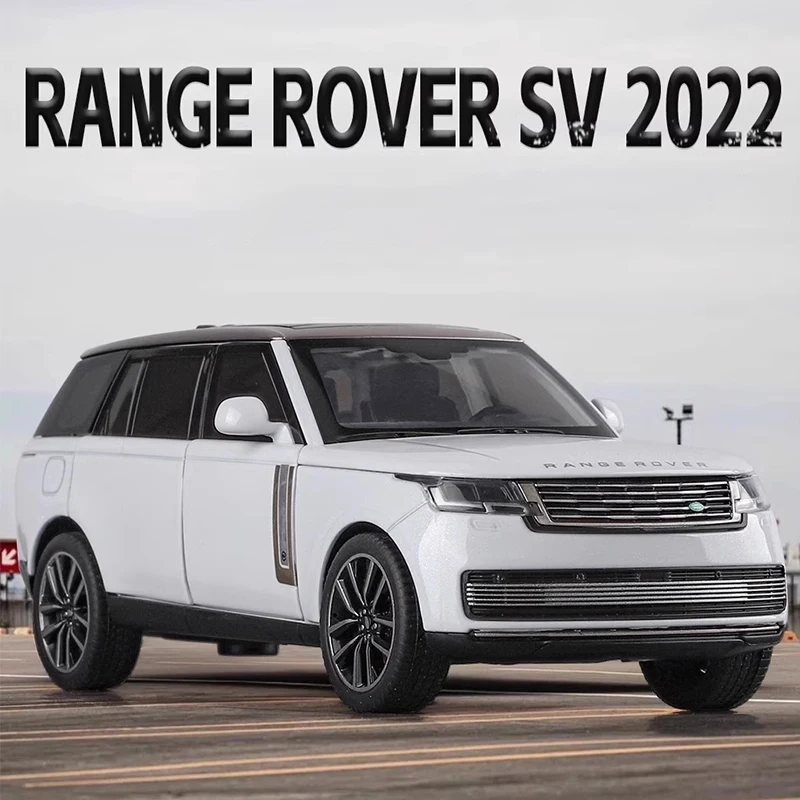 

KMM 1:32 Land Rover Range Rover SV2022 SUV Alloy Off Road Diecast Metal Model High Simulation collection Kids Gift Toy Vehicle