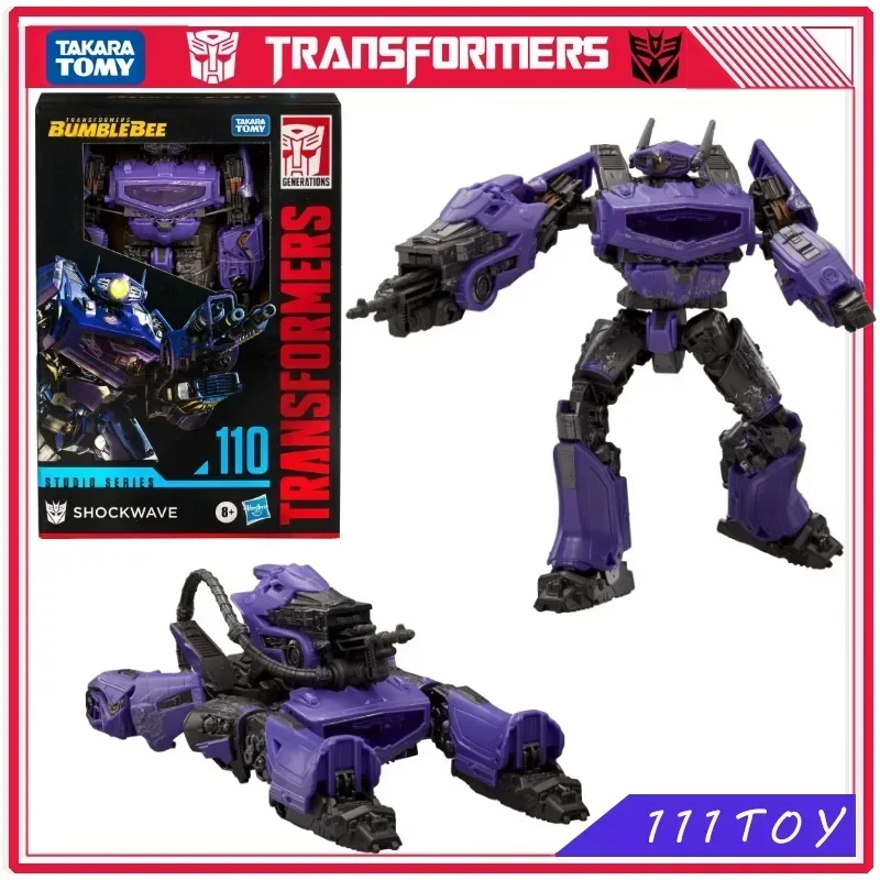 In Stock Transformers Toy Studio Series SS110 Voyager Class Shockwave Anime Figures Robot Toys Action Figure Gifts Hobbies