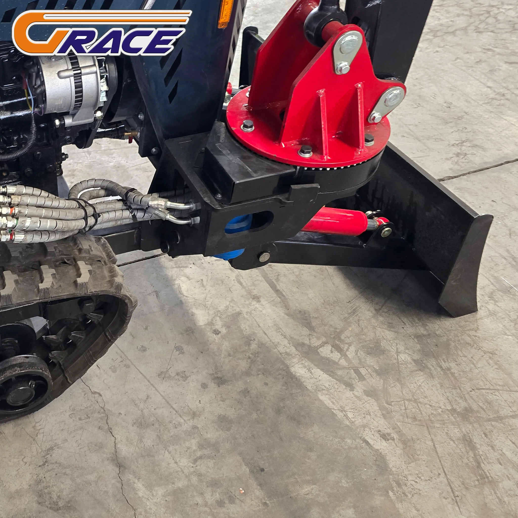 الصين حفارة صغيرة حفارة هيدروليكية صغيرة Ce Epa Euro 5 حفارات المحرك حقيبة صغيرة مع جرار زاحف للبيع #5