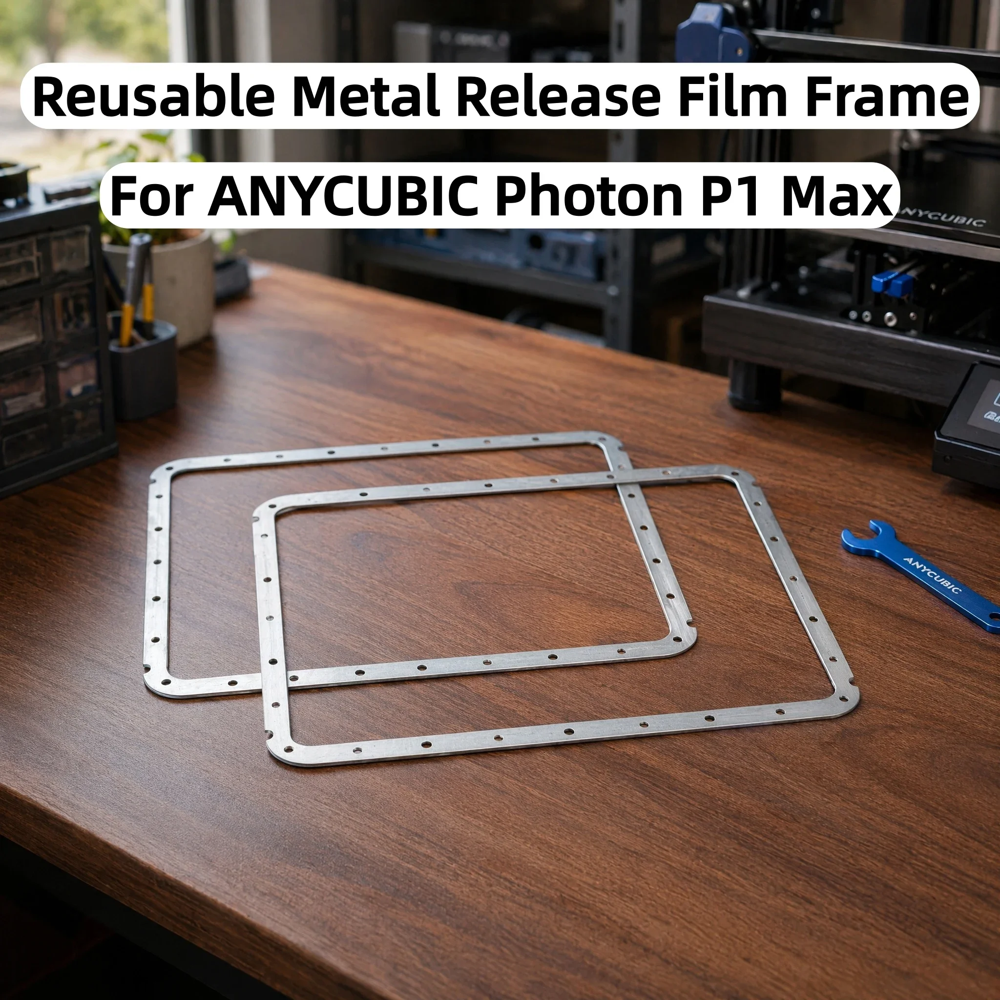 Resin Vat Film Replacement - Reusable Metal Frame Release Film Holder