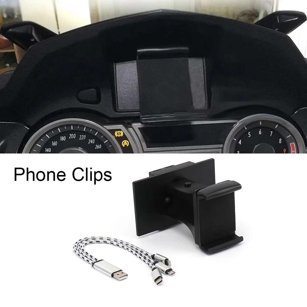 For BMW K1600B K1600GT K1600GTL Motorcycle GPS Phone Navigation Bracket USB Charger Holder Mount Stand 2011-2020 2019 2018 2017