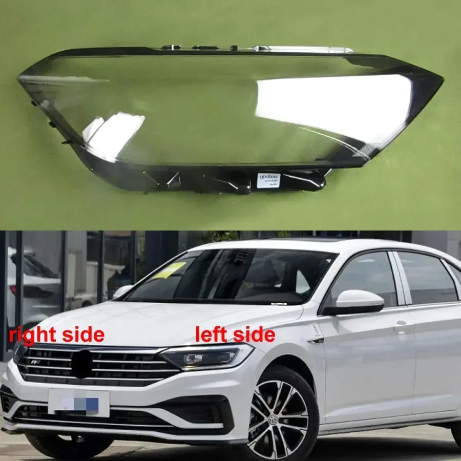 

Передняя фара для Volkswagen VW Jetta (Sagitar) 2019 2020 2021, прозрачная крышка, абажур, корпус фары из оргстекла