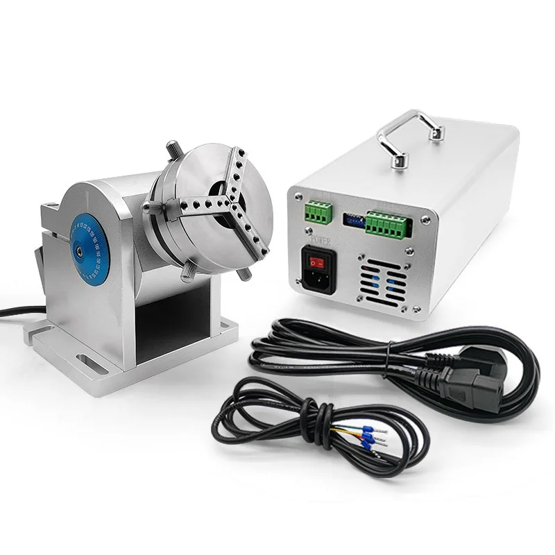Cyclmotion CNC E69 Quick-Clamping Rotary Shaft Marking Machine, Rotary Fixture Positioner, Bracelet Ring Jewelry
