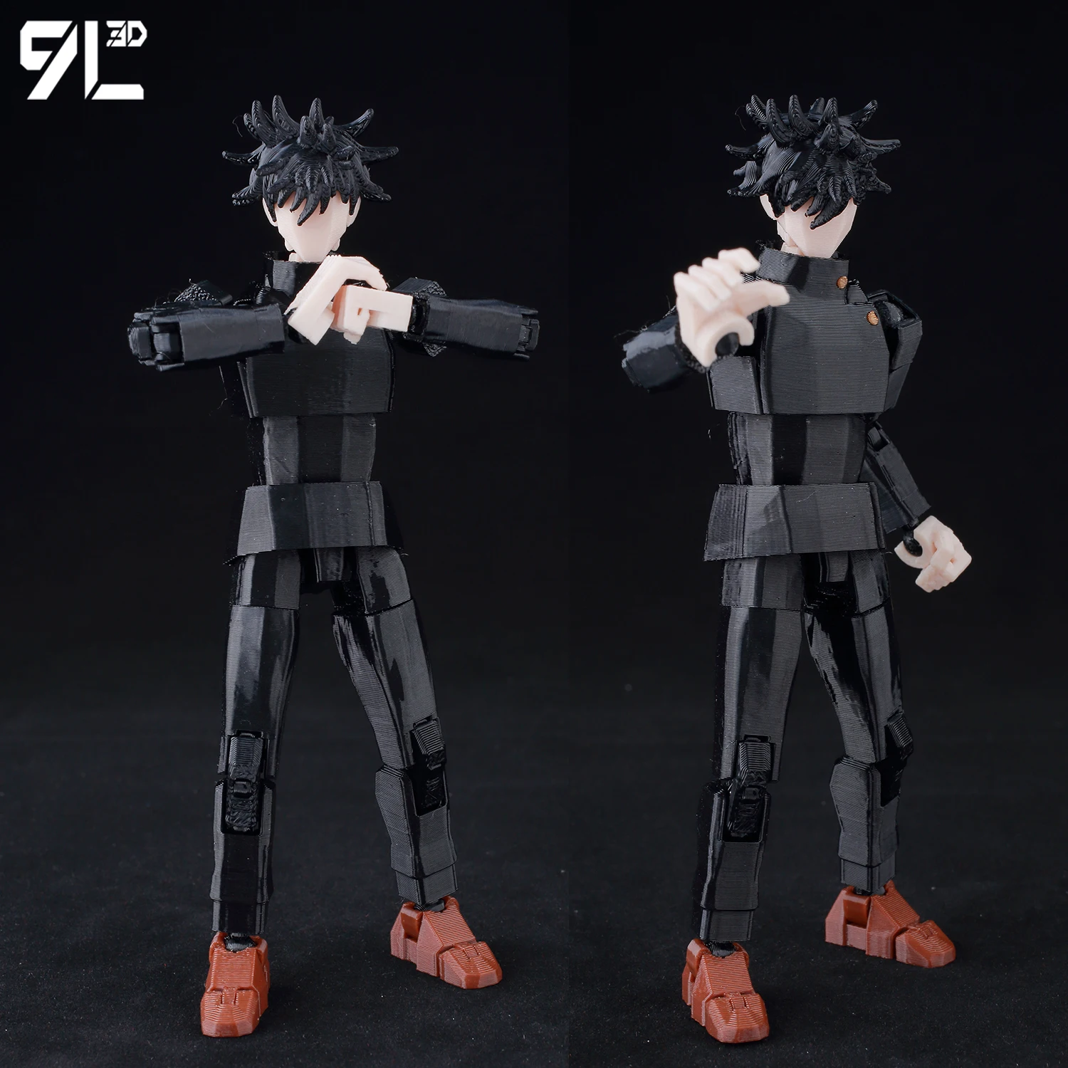 9L3D Fushiguro Weihnachtsdekoration LUCKY13 Multi-Jointed Poseabl T13 Mahoraga Modell Dummy13 für Fans Cooles Roboterpuppenspielzeug