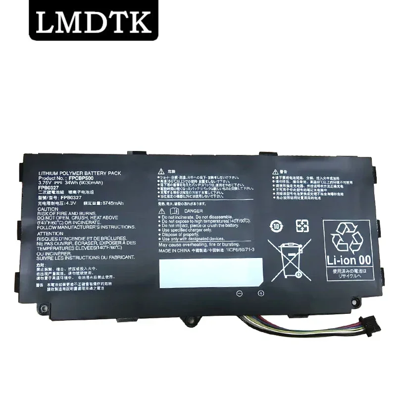 

LMDTK New FPB0327 FPCBP500 Laptop Battery For Fujitsu Arrows Tab Q506 Q507 CP695045-01 3.75V 34WH