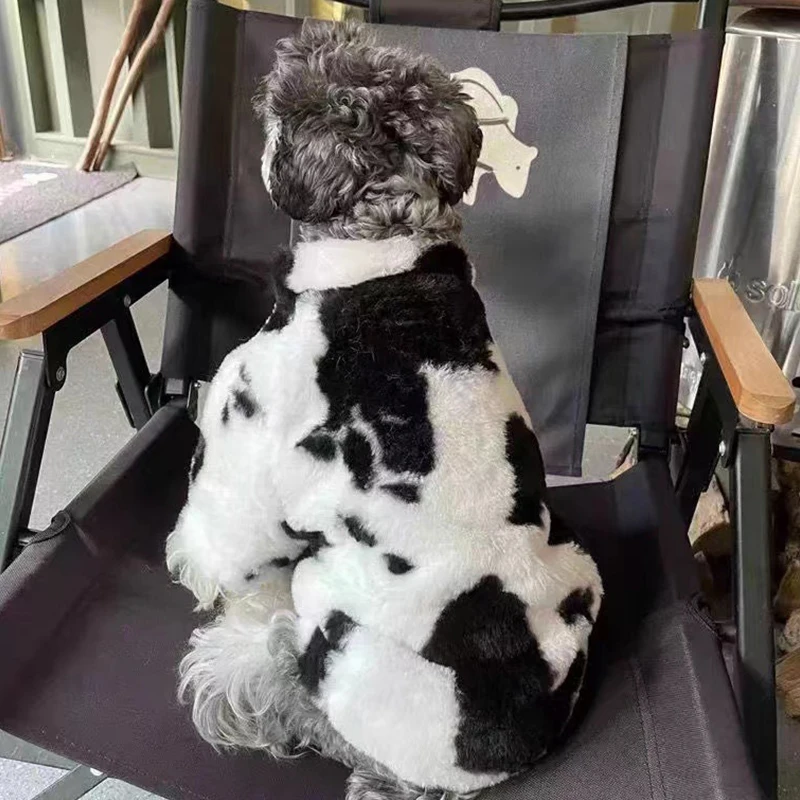 겨울 애완견 따뜻한 양털 코트, 개 고양이 같은 스타일, 트렌디 모피, 따뜻한 애완 동물 옷