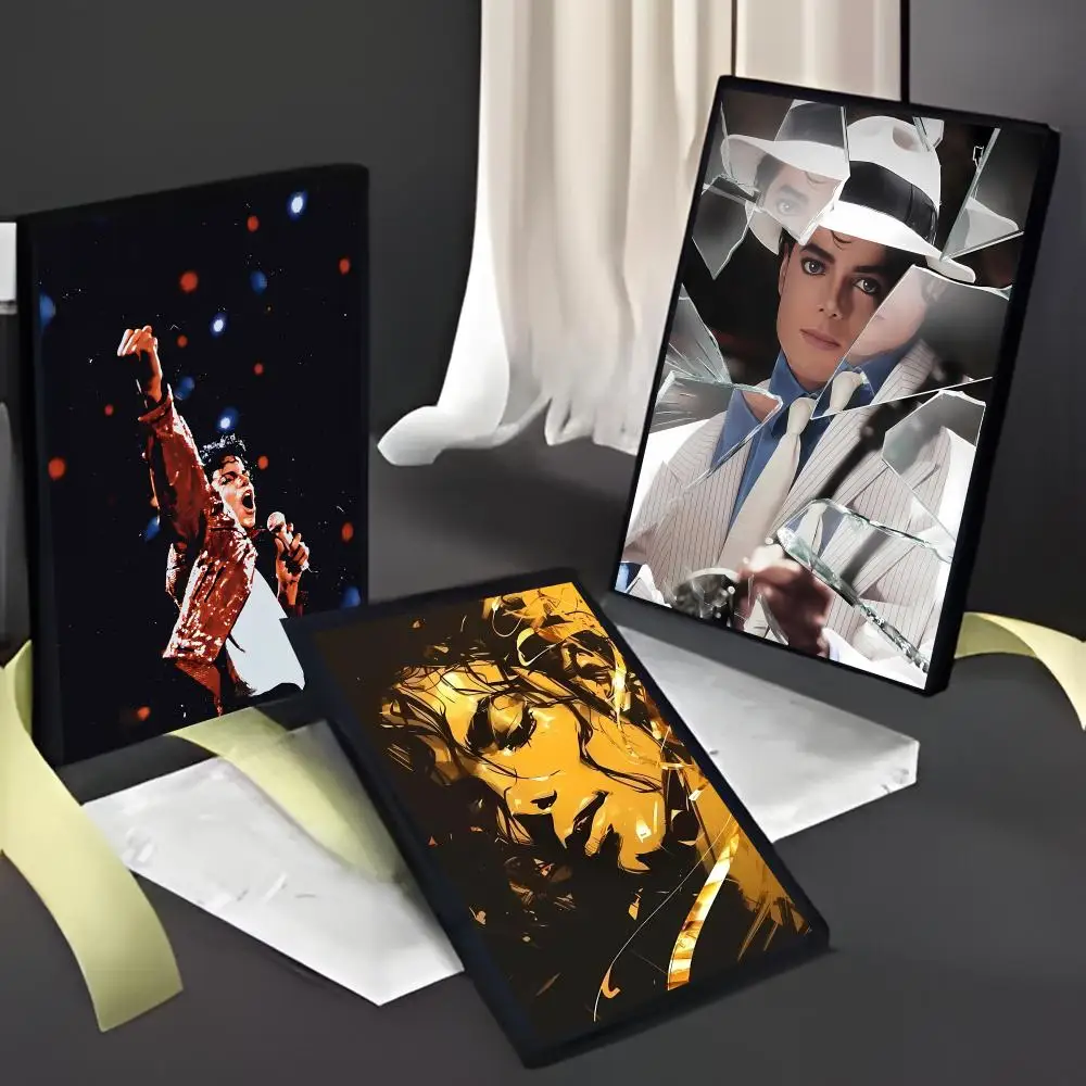 Stylish Legendary Star Artist M-Michael J-Jackson Poster American Film Mural Home Childrens Room Wall Decor Print