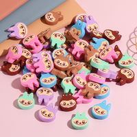 10Pcs/Lot Cute Cartoon Labubu Eraser Pencil Correcting Primary School Student TPR Slicing Rubber School Stationery Award Gifts