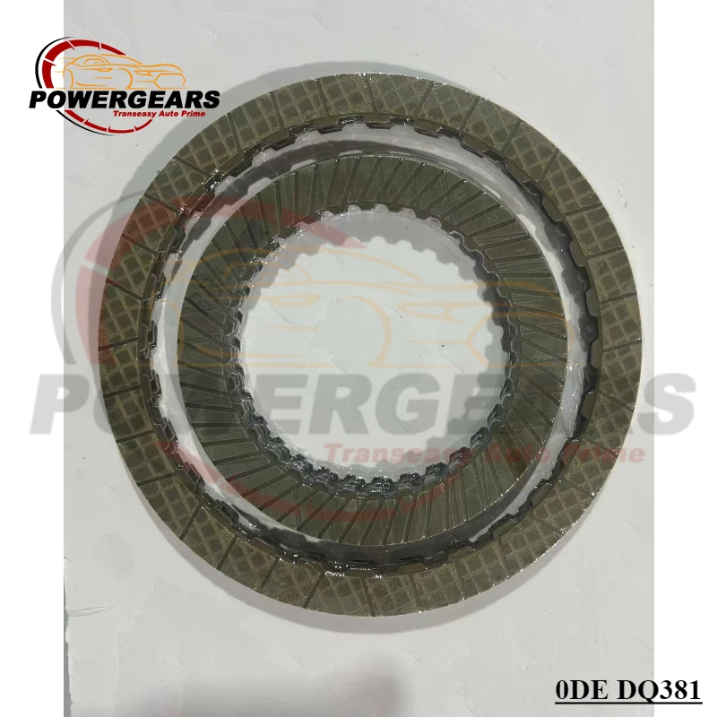 0DE DQ381 Original Band New 0DW AutomaticTransmission Clutch Friction Plate Suit For VW AUDI 0GC Car Gearbox Disc Kit