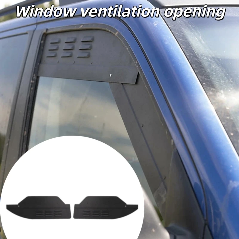 

Front Car Window Air Vents Aluminum For VW T5 T5.1 T6 T6.1 Transporter 2003-2024 Camper Motorhome Fresh Air Vent Cover