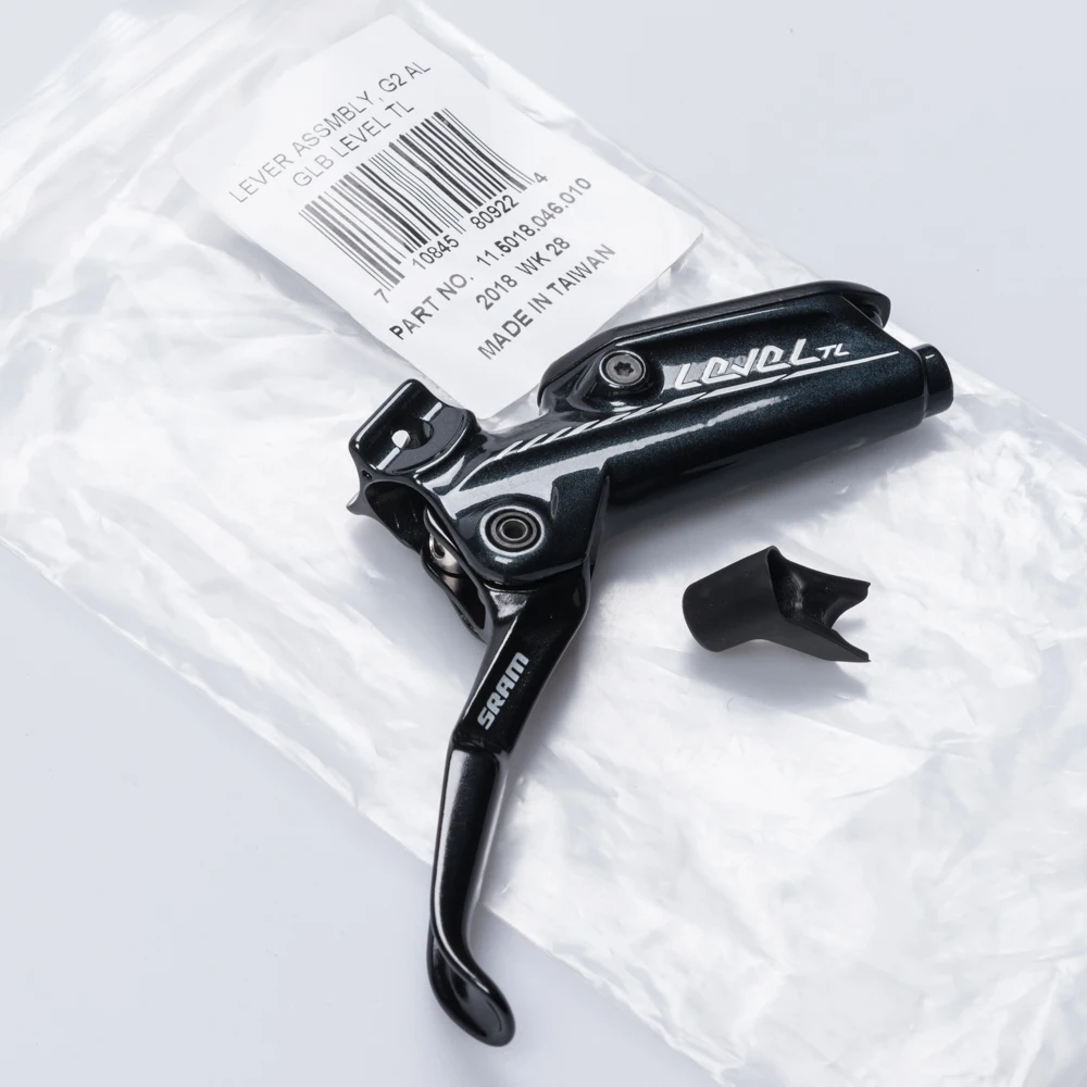 SRAM 11.5018.046.010 DISC BRAKE LEVER ASSEMBLY ALUMINUM LEVER VERSION 2 BLACK LEVEL TL (TOOLED LIGHT)