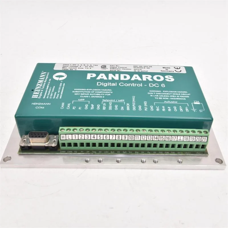 Heinzmann Pandaros DC6 Generator Speed Module DC6 Original Digital Positioner Contr oller