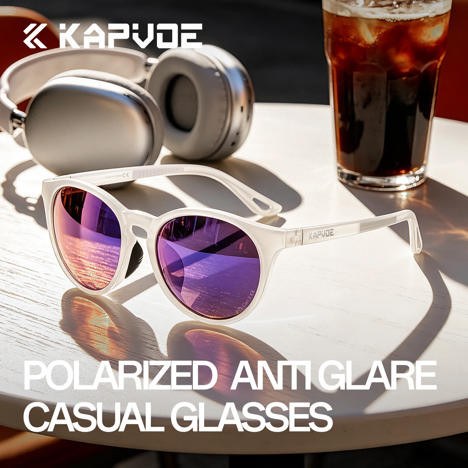 Men'S Fashion Glasses 2026 - แว่นกันแดดโพลาไรซ์ Kapvoe 2026 สำหรับปั่นจักรยาน แฟชั่นสำหรับผู้ชายและผู้หญิง เหมาะสำหรับตกปลา