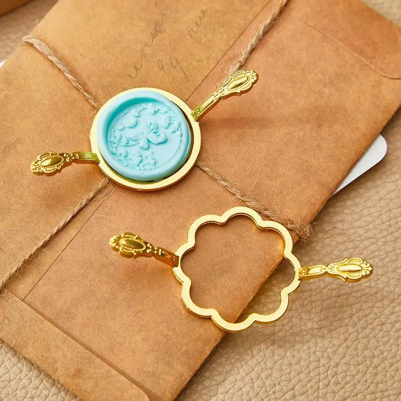 Metal Wax Seal Mold For 1 Inch Wax Seal Stamp For Wedding Invitations Gift Wrapping Envelopes Wine Packaging