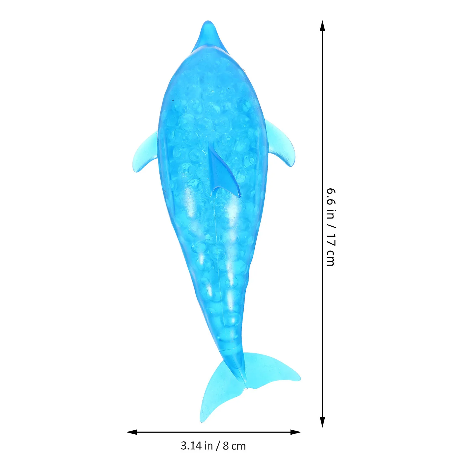 2 stücke sensorische Delfins piel zeuge lösen Stress klemme Dekompression Angst Linderung zappeln Bälle Spielzeug lustige Squeeze-Spielsachen heilen Stimmung
