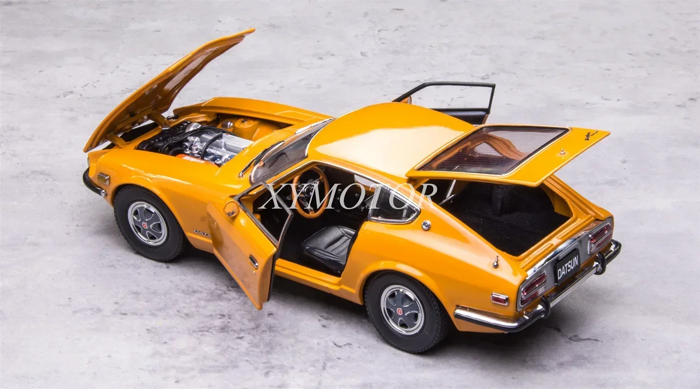 Sun Star 1/18 For Nissan Demon Z 240Z DATSUN TOKYOMD 1972 Diecast Model Car Toys Gifts Display Ornaments Collection