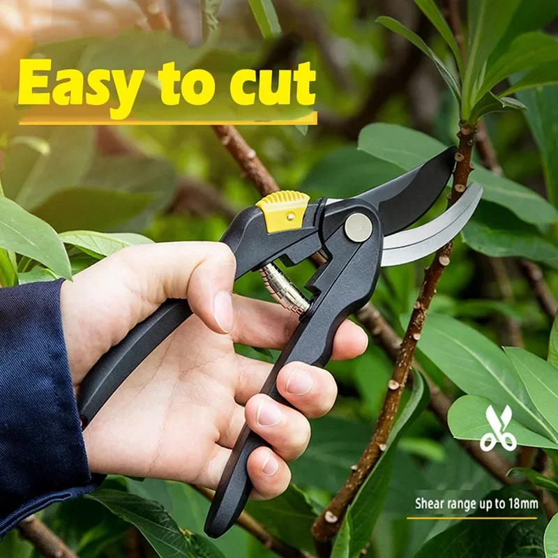 

Pruner Garden Scissors Professional Sharp Bypass Pruning Shears Tree Trimmers Secateurs Hand Clippers For Garden Beak Scissors