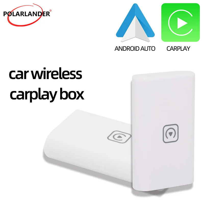 P0050 Smart Car Wireless Projection Box Bluetooth WiFi Automatic Connection Apple CarPlay Airplay Anlink Mirror Cast Device