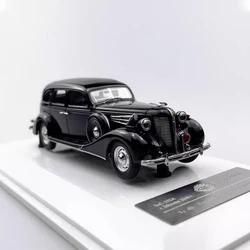 1/43 Scale ZIS-101A Soviet Luxury Classic Sedan Simulation Resin Car Model Static Display Collectible Gift Souvenir Decoration