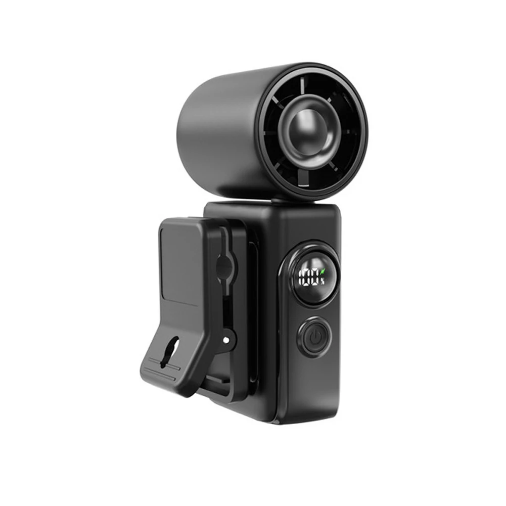 Turbo Airflow for fan Portable Clip for fan For Hot Summer Days 3000mAh Capacity 180 Degree Rotation 360 Degree Clip