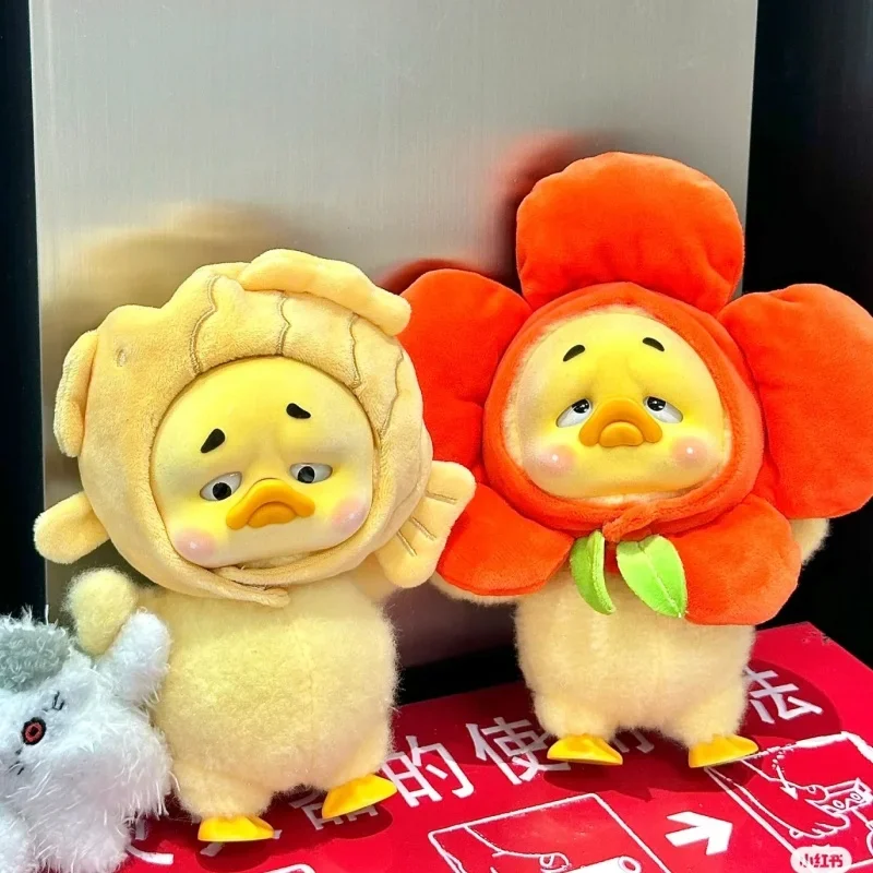 Hot Upsetduck 2 Act Cute Duck Series Plush Doll Toys Kawaii Anime Action Figure Model Gifts Desk Decor Ornaments Birthday Gifts