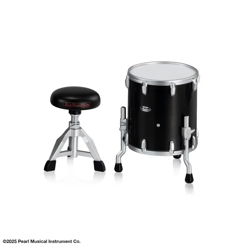 Baru Tersedia Bandai Pearl Drums Miniature Drum Set - Drum Gashapon Asli & Display Drum Jazz, Koleksi Resmi Berlisensi