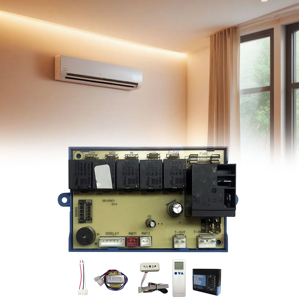 AC System Accessories As Shown In The Picture AC Control System Easy Installation Process Energy Efficient Functionality