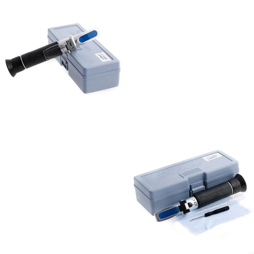 L43A Salinity Refractometer Meter Water Reader Marine 0~10% Salt Aquarium Test Tester