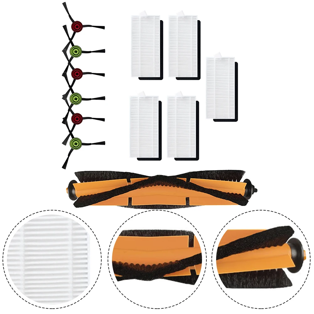 مكنسة كهربائية الرئيسية فرشاة الجانب فرشاة تصفية عدة ل Lydsto G2 روبوت مكنسة كهربائية أجزاء الملحقات