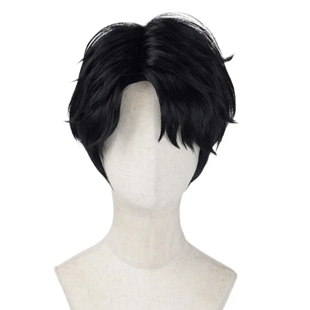 Mystery Cosplay Wig For Men Hair With Free Wig Cap Halloween Accessories For Saja Boys Jinu Baby Abby Mystery Romance Wig X0b6