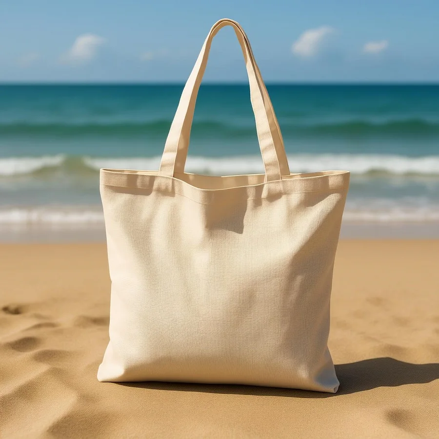 ¿Son impermeables las bolsas de playa de tela?