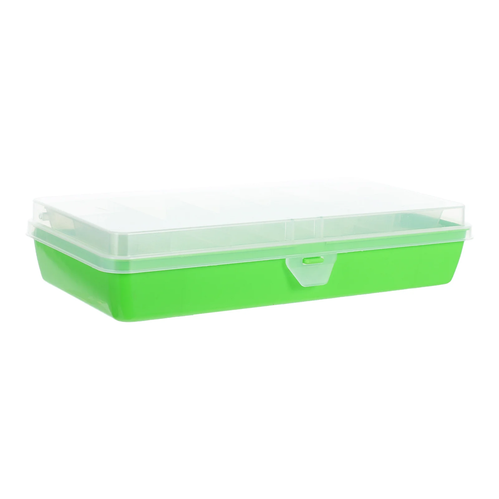 

Double Layer Fishing Tackle Box Waterproof Plastic Lure Organizer Portable Bait Storage Case for Sea Freshwater Anglers Large