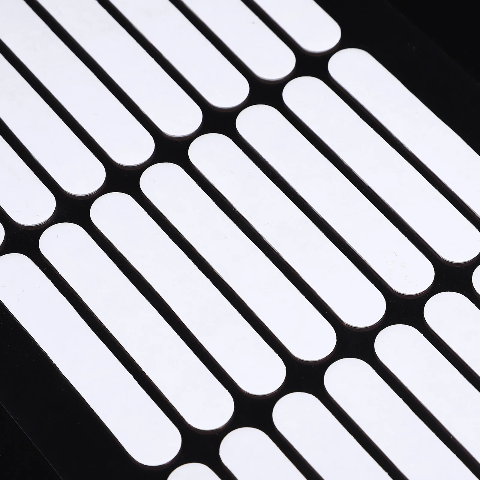 4 Sheets Transparent Nail Display Double-Sided Adhesive Tape Crystal Traceless Strip Nail Art Display Tool Manicure Showing Tape