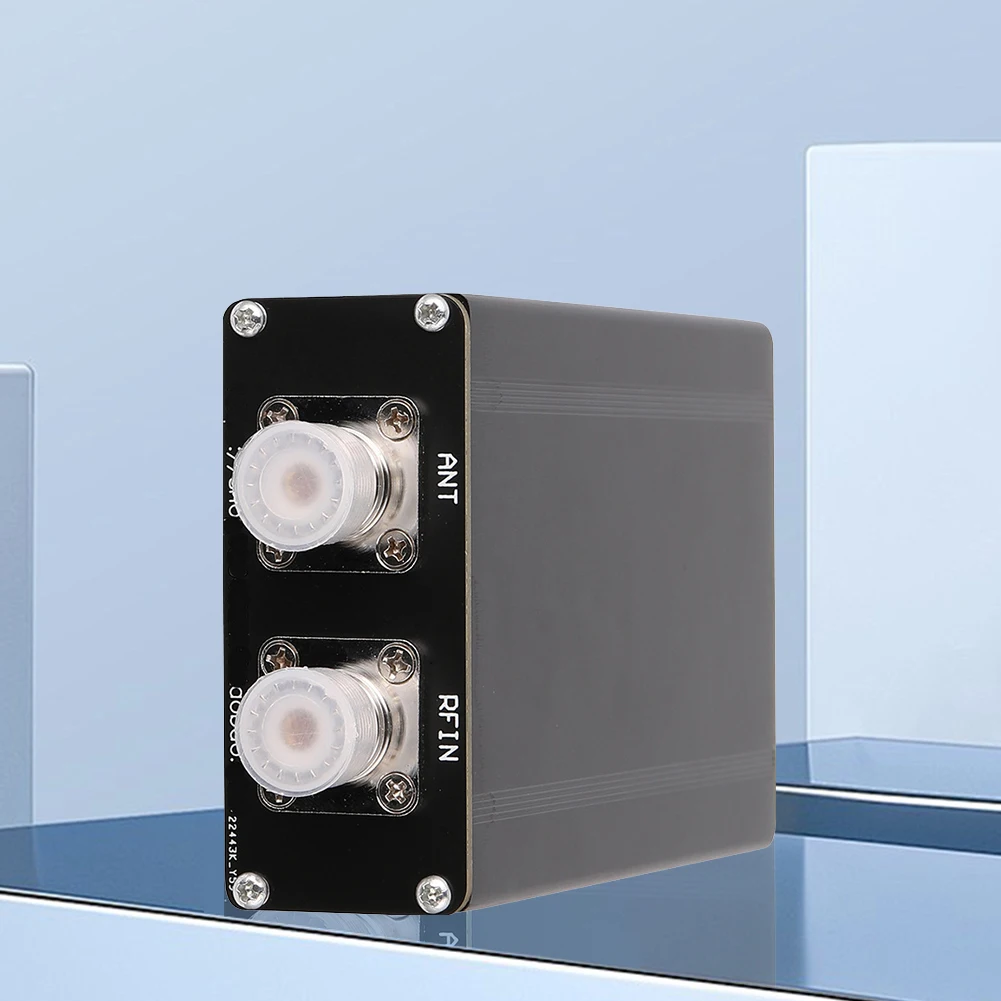 

Антенный тюнер 1,8–50 МГц, 0,91-дюймовый OLED-дисплей от N7DDC, мини-автоматический антенный тюнер 7x7, программируемая прошивка 3,2 с металлическим корпусом